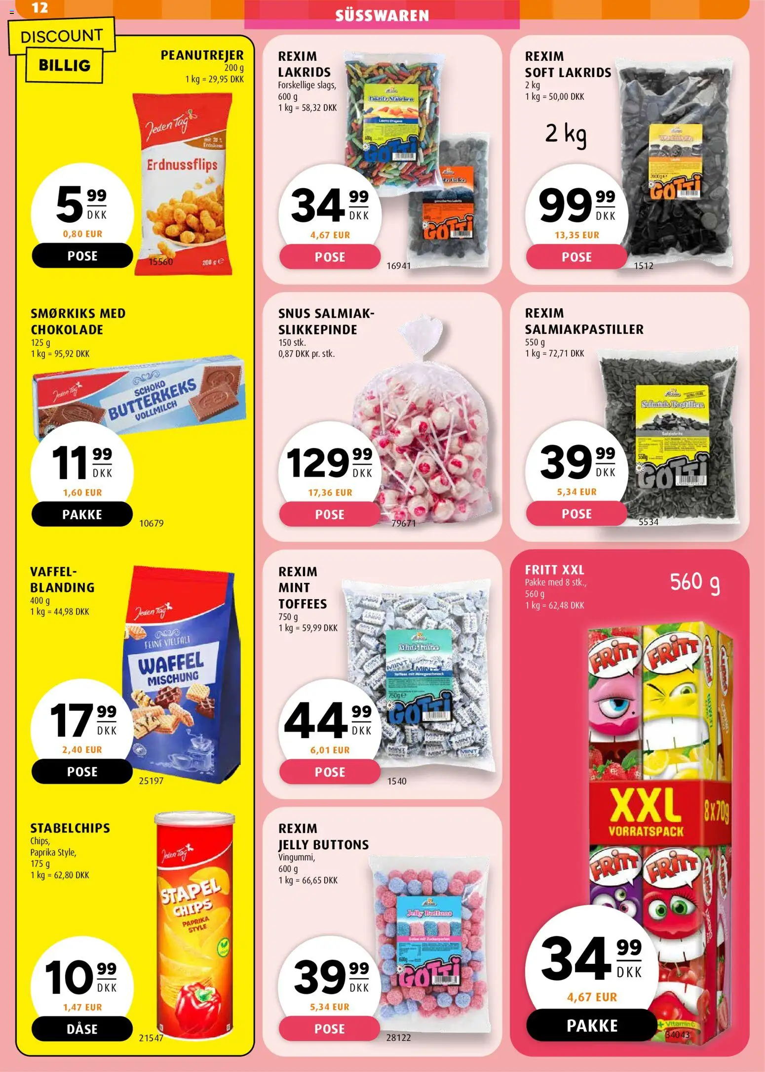 Scandinavian Park tilbudsavis – gyldig fra 21.05.2026 | Side: 14 | Produkter: Chokolade, Chips, Lakrids, Paprika