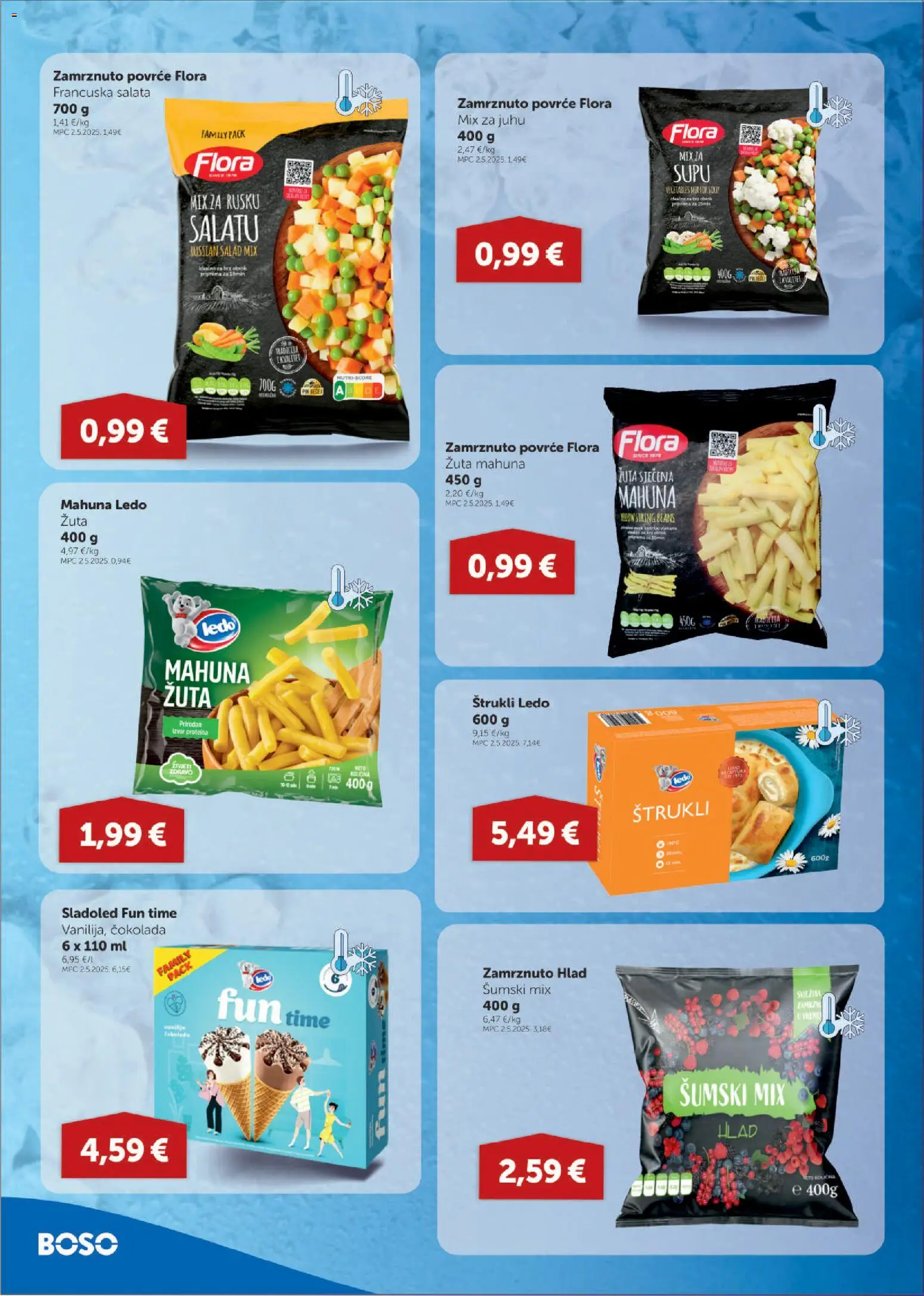 Boso katalog | vrijedi od 12.03.2026 | Stranica: 8 | Proizvodi: Mahuna, Ledo, Salata, Povrće
