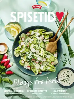 Meny - Spisetid uge 32 gyldig fra 31/07/2026