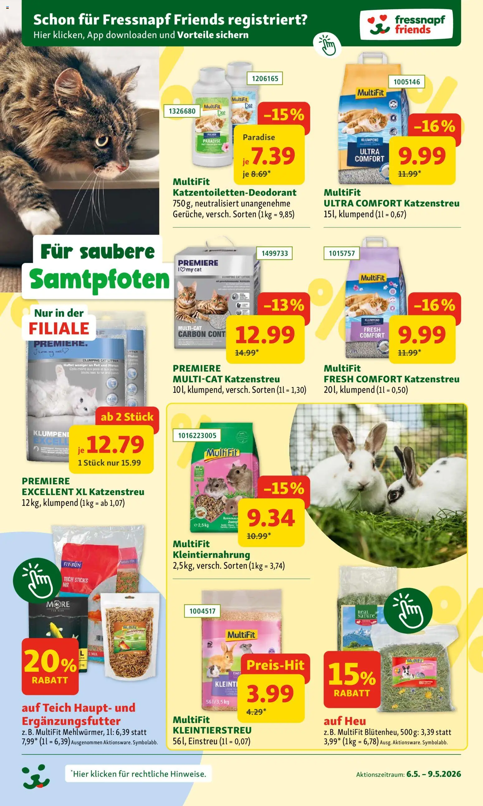 Fressnapf Flugblatt gültig ab 06.05.2026 | Seite: 6