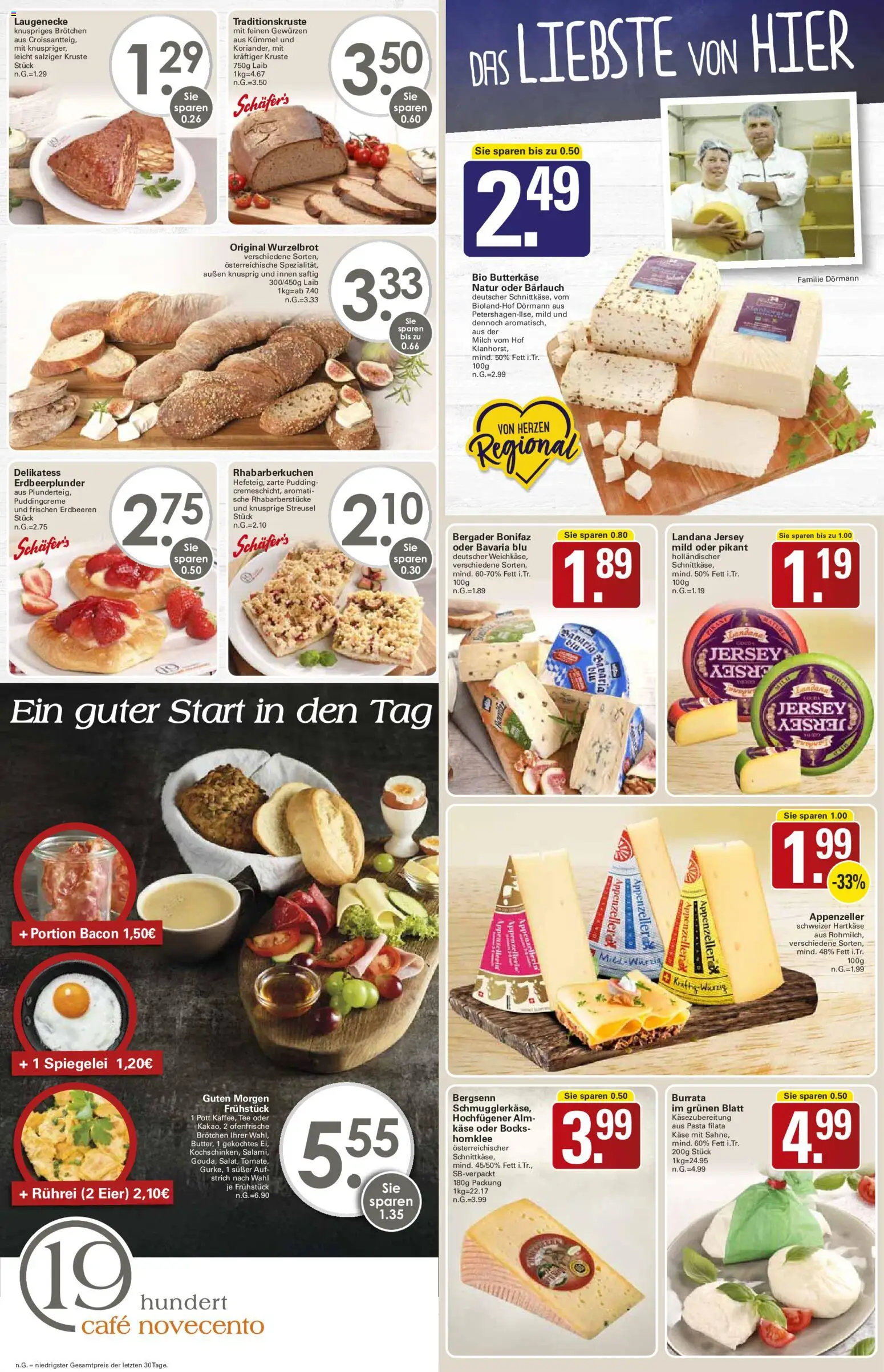 WEZ Prospekt 	 – gültig ab 04.04.2026 | Seite: 6 | Produkte: Eier, Pudding, Burrata, Erdbeeren