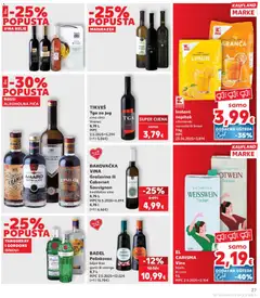 Instant napitak vitaminski naranča ili limun, Instant napitak vitaminski naranča ili limun 1 kg - Pregled kataloga iz trgovine Kaufland, vrijedi od 23.09.2026 | Stranica: 27