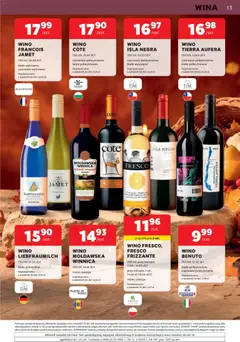Pogląd oferty "Stokrotka gazetka - Oferta alkoholowa" - ważna od 03.09.2026 | Strona: 13 | Produkty: Stokrotka, Wino fresco, Fresco, Alkohol