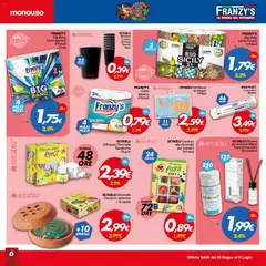 Anteprima del volantino Franzy's volantino valido a partire dal 30/06/2026 | Pagina: 6 | Prodotti: Carta igienica, Deodorante, Citronella