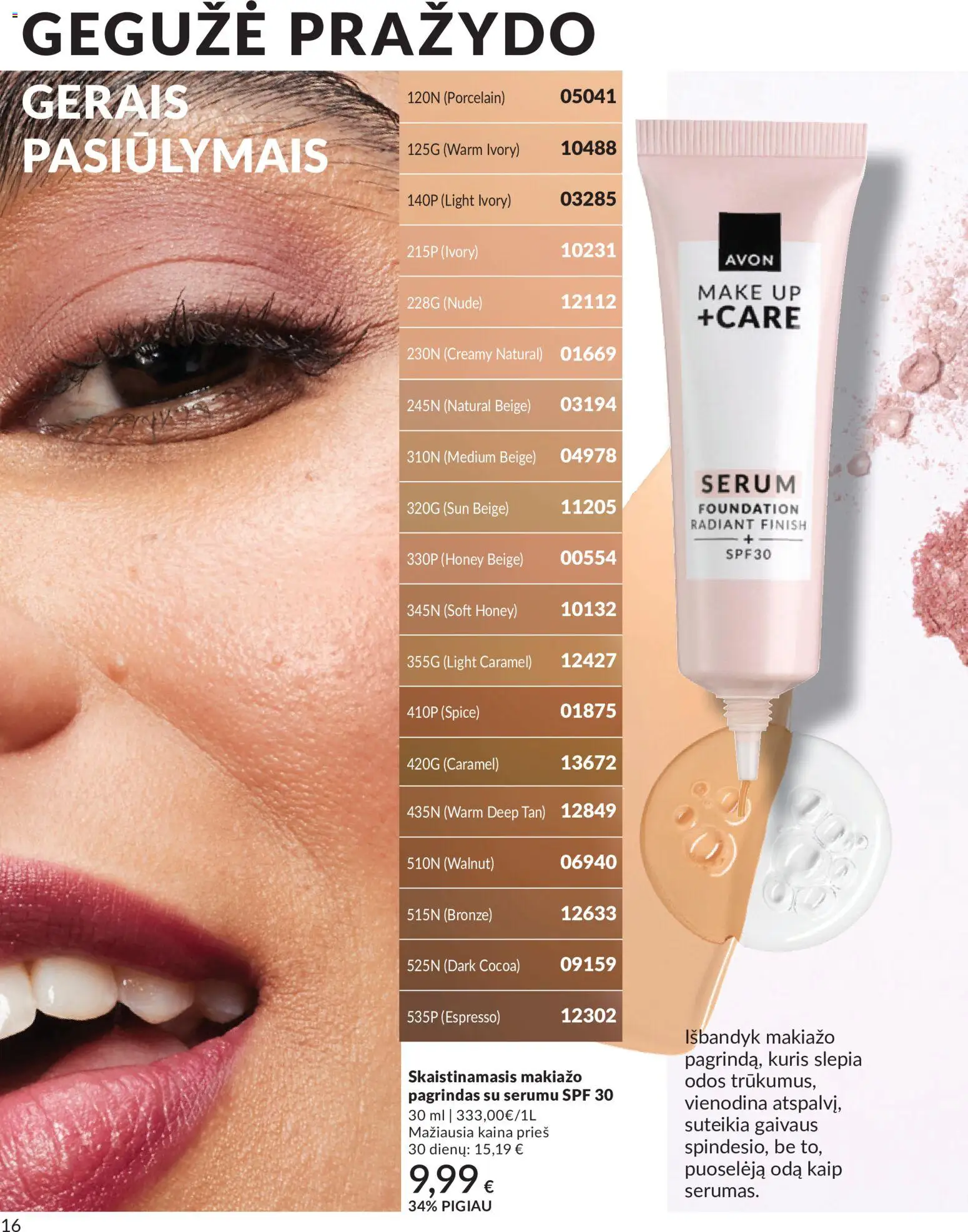 AVON akcijos nuo 01.05.2026 | Puslapis: 16