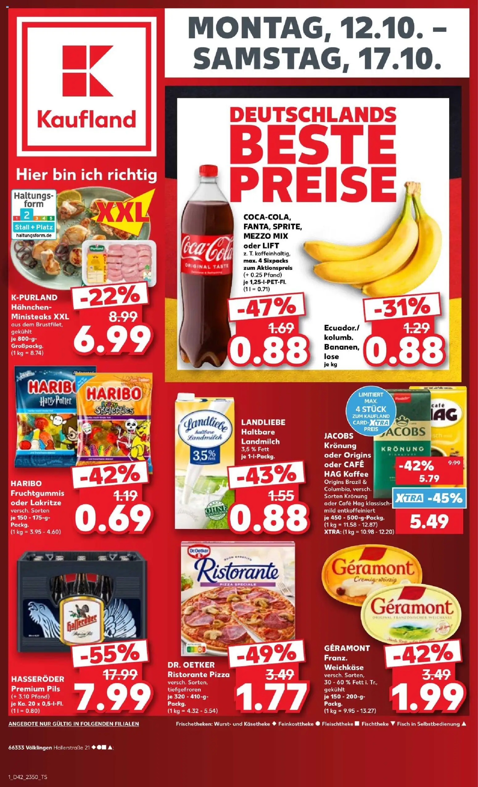 Kaufland Prospekt Völklingen – gültig ab 12.10.2026 | Seite: 5 | Produkte: Salami, Schinken, Lauch