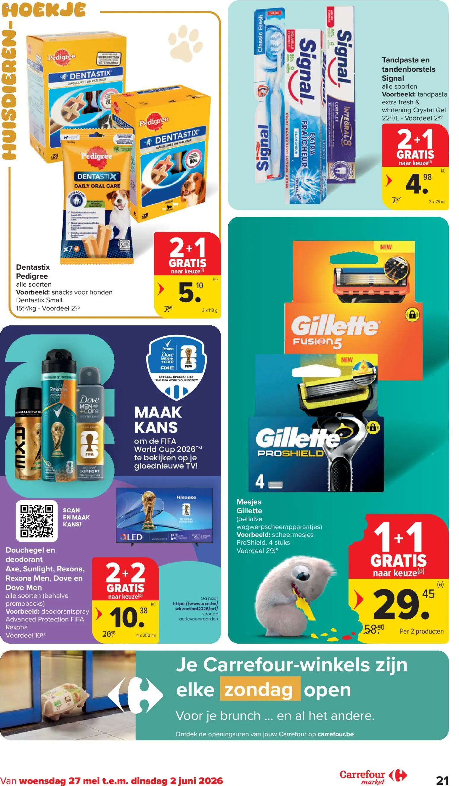 {H1} | Pagina: 21 | Producten: Gel, Snacks, Deodorant, Tandpasta
