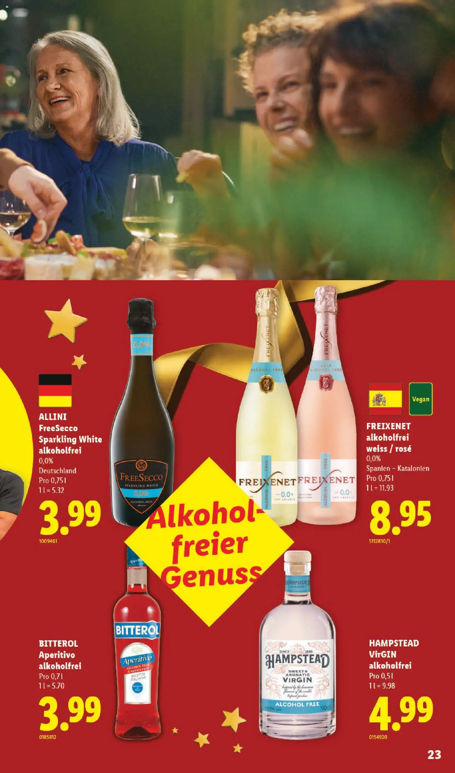 Lidl aktionen Festliche Spezialitäten – gültig ab 29.10.2026 | Seite: 23