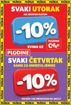 Plodine Katalog - Pregled kataloga iz trgovine Plodine, vrijedi od 21.10.2026