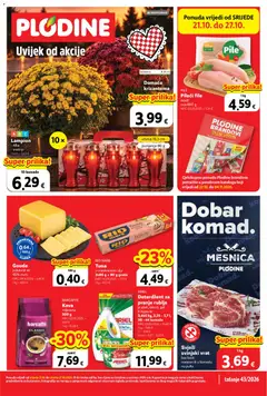 Plodine Katalog - Pregled kataloga iz trgovine Plodine, vrijedi od 21.10.2026