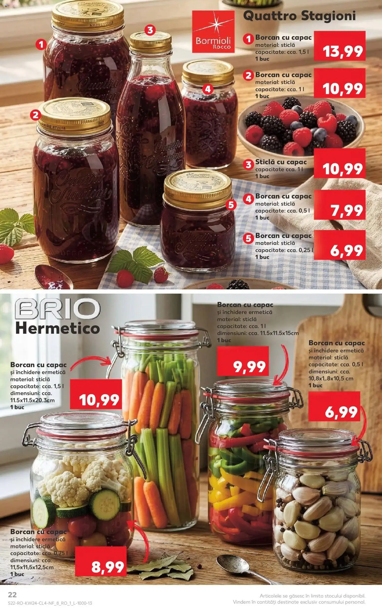 Noul catalog Kaufland – valabil de la 10.06.2026 | Pagină: 22 | Produse: Borcan