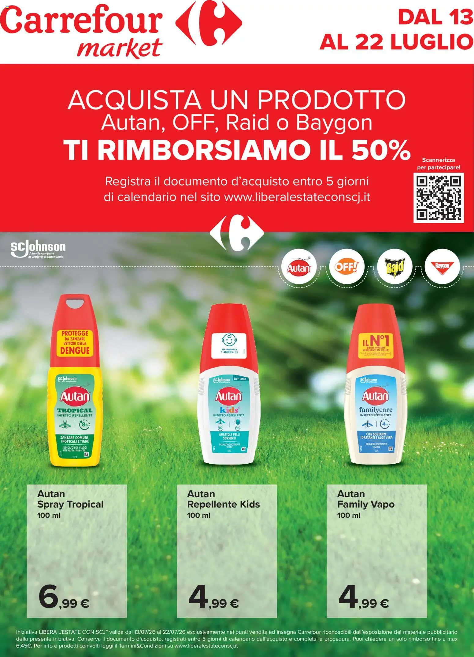 Volantino Carrefour del 13/07/2026 | Pagina: 1 | Prodotti: Aloe vera