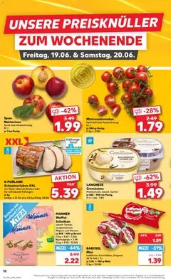 Náhled letáku Kaufland Německo leták od 18.06.2026 | Strana: 10 | Produkty: Bourbon, Babybel, Forma
