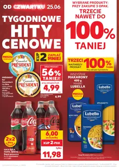 Pogląd oferty "WSZYSTKIE MAKARONY 400 g MARKI LUBELLA, WSZYSTKIE MAKARONY 400 g MARKI LUBELLA" - ważna od 25.06.2026 | Strona: 2