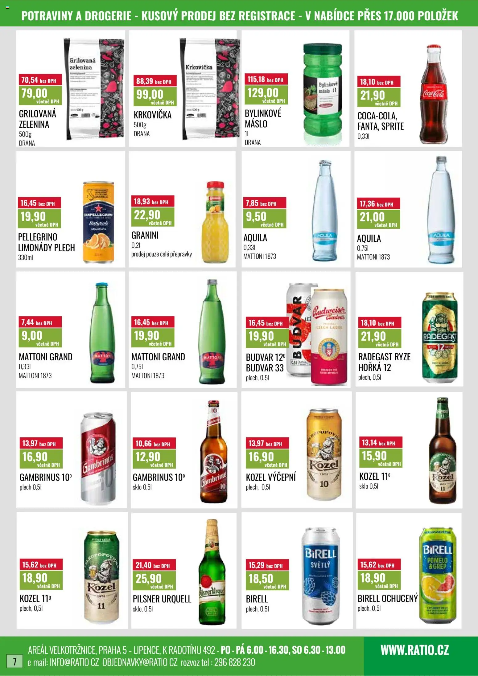 Ratio leták od 01.07.2026 | Strana: 8 | Produkty: Mattoni, Pomelo, Pilsner Urquell, Aquila
