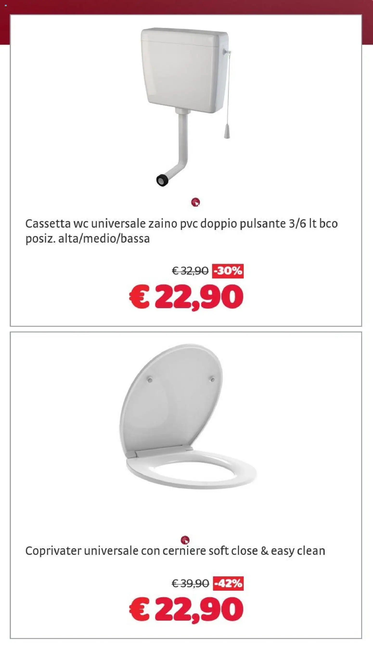 Volantino Brico Center del 07/10/2026 | Pagina: 27 | Prodotti: Zaino, WC
