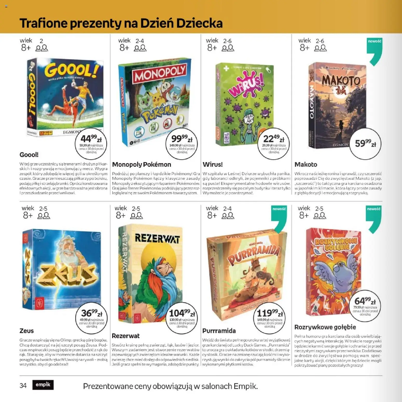 Empik promocje - Dzien Dziecka od 20.05.2026 | Strona: 34
