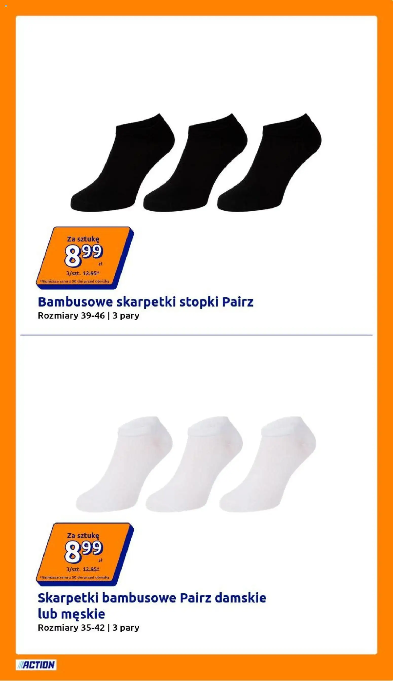 Action gazetka od 03.06.2026 | Strona: 9 | Produkty: Skarpetki