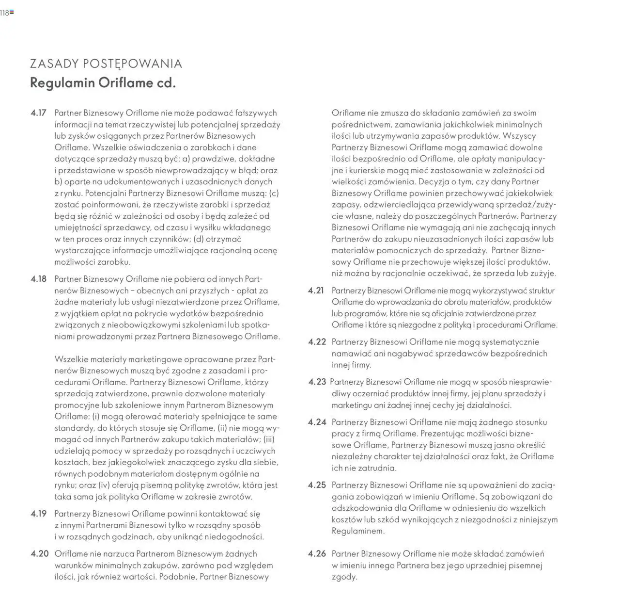 Oriflame Katalog - Strefa Korzyści Premium od 23.01.2024 | Strona: 118