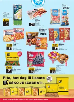 Tommy Katalog - Pregled kataloga iz trgovine Tommy, vrijedi od 30.04.2026 | Stranica: 15 | Proizvodi: Meso, Pita, Mrkva, Grašak