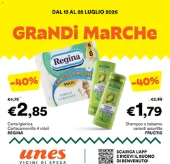 Anteprima del volantino Unes volantino valido a partire dal 13/07/2026