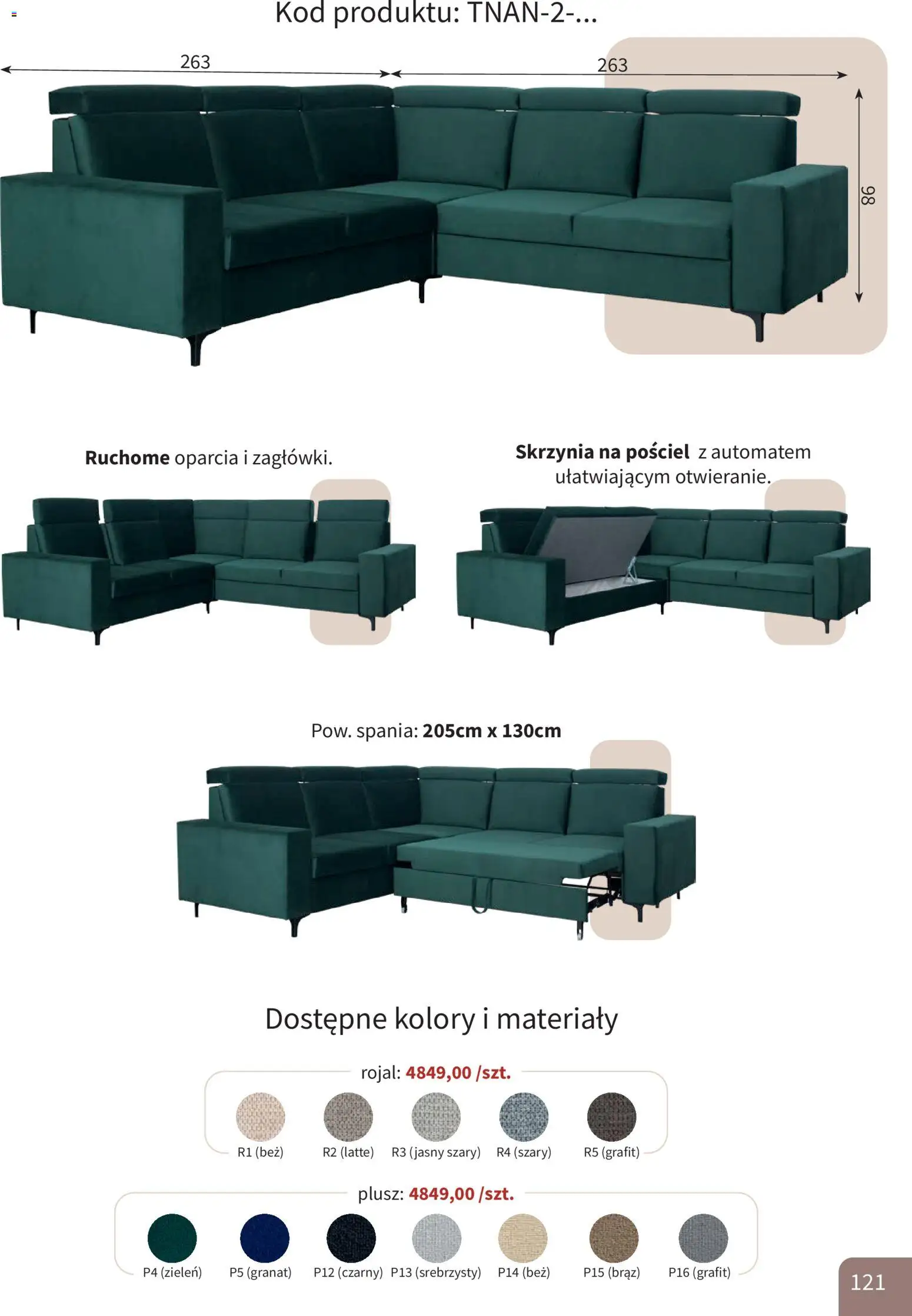 Bodzio Katalog od 01.04.2026 | Strona: 121 | Produkty: Pościel