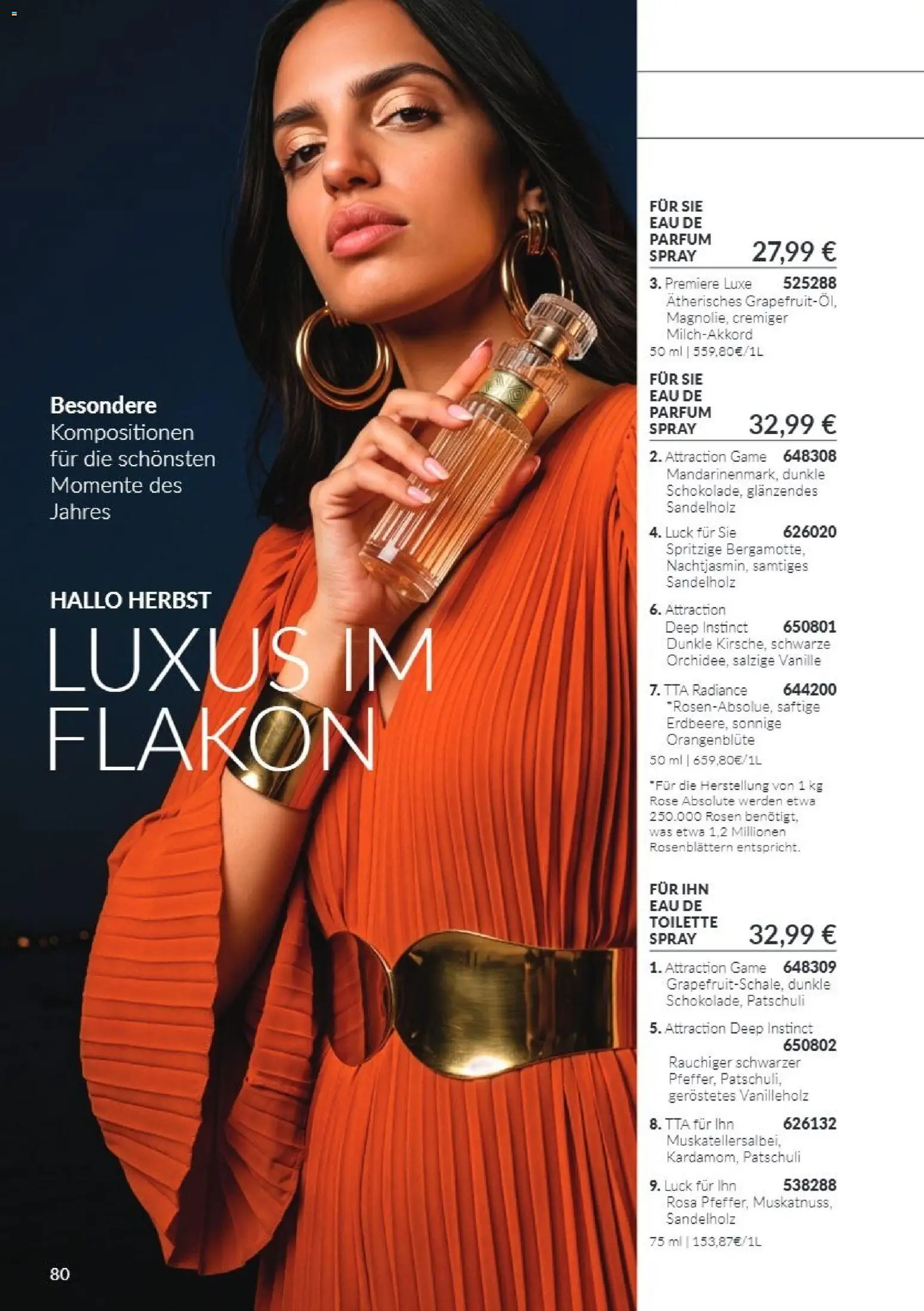 AVON Katalog Oktober 2026 – gültig ab 01.10.2026 | Seite: 80 | Produkte: Toilette, Parfüm, Vanille, Eau de Parfum