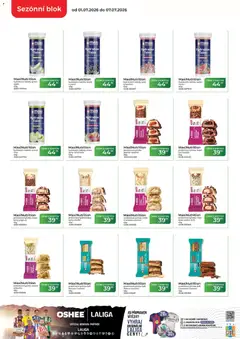 Náhled letáku Tamda Foods leták od 01.07.2026 | Strana: 5 | Produkty: Proteinová tyčinka, Apple, Blok