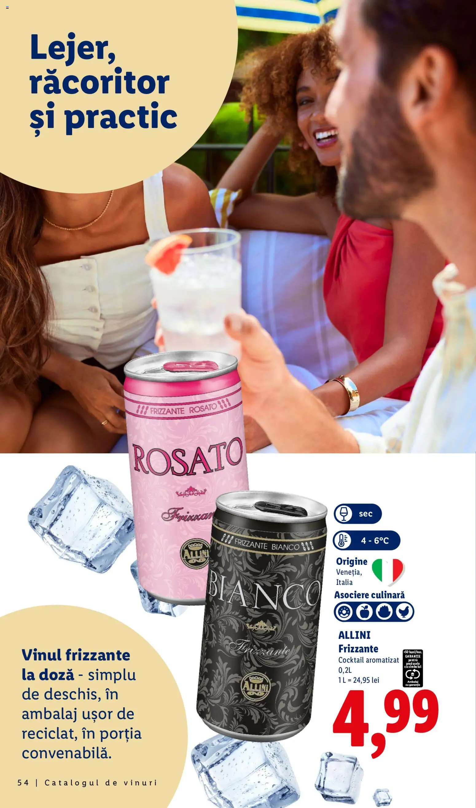 Noul catalog Lidl – valabil de la 28.09.2026 | Pagină: 54 | Produse: Cocktail