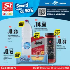 Anteprima del volantino Sì con Te volantino Superstore valido a partire dal 29/10/2026