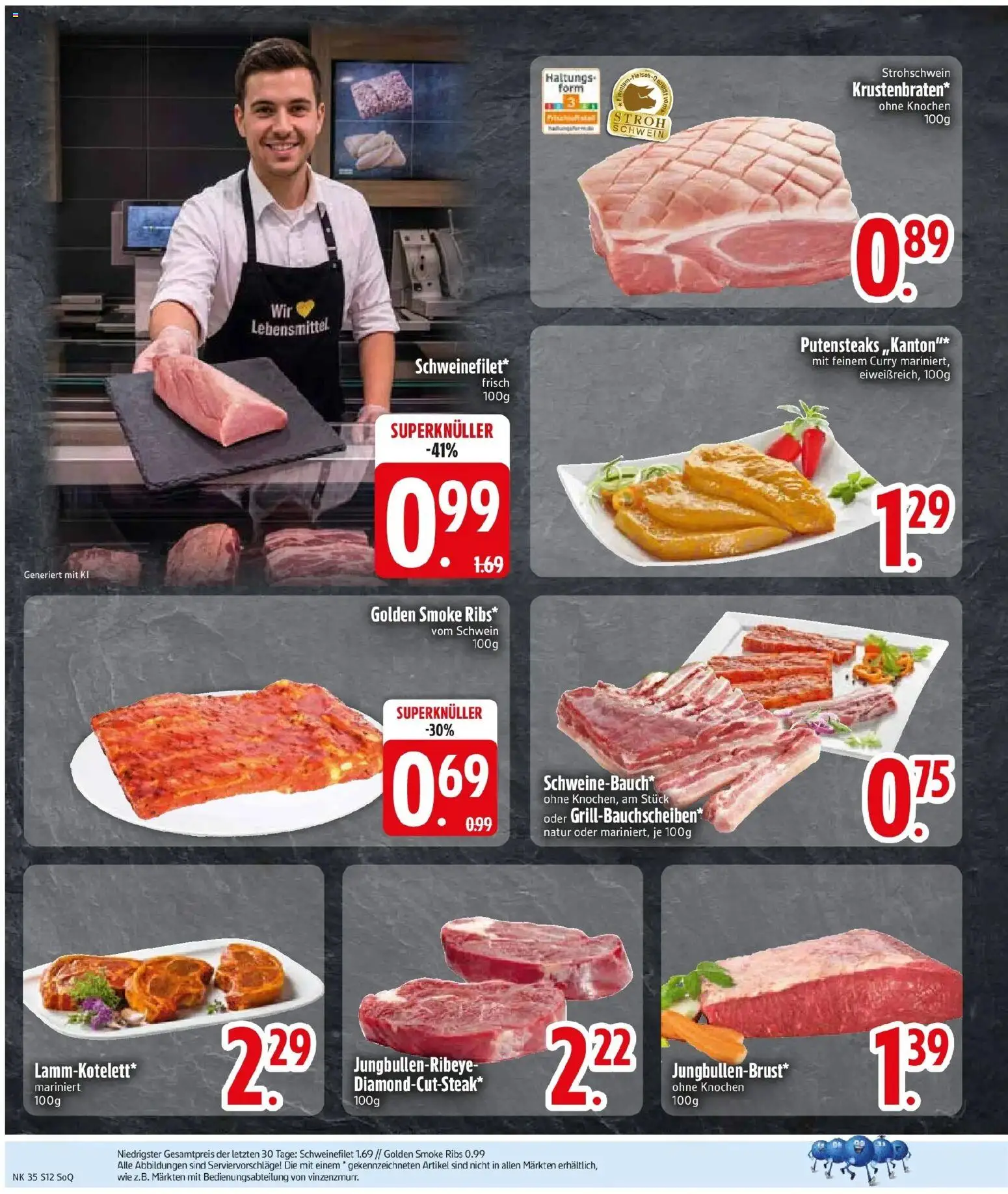 Edeka Prospekt Isen (ab 24.08.2026) » Angebote Online | Seite: 14 | Produkte: Schweinefilet
