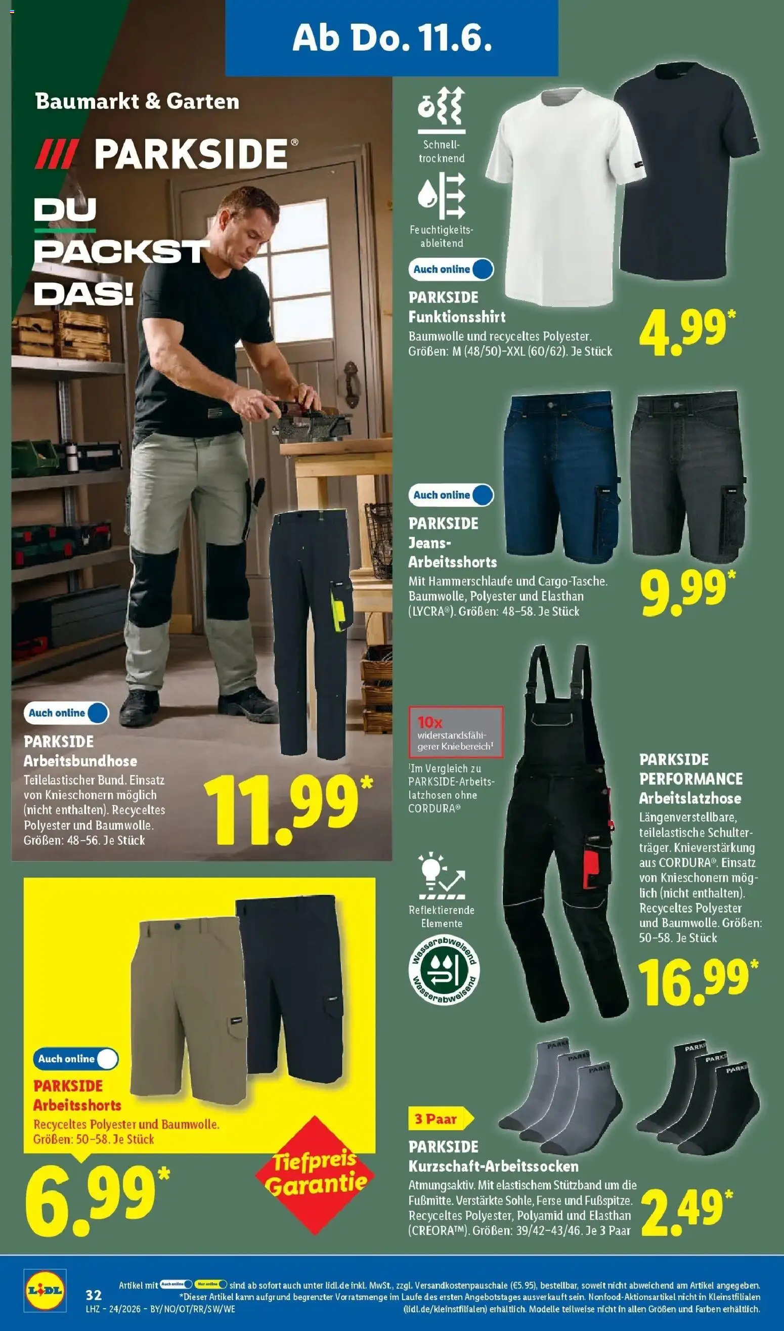 Lidl Prospekt Senftenberg – gültig ab 08.06.2026 | Seite: 52 | Produkte: Jeans