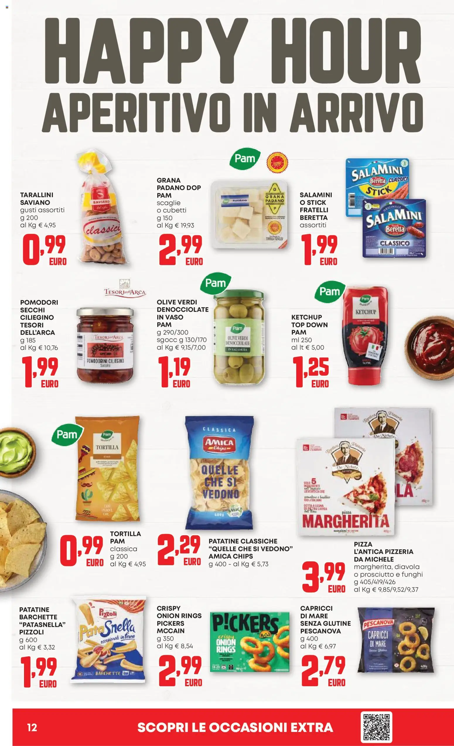 Volantino PAM del 04.06.2026 | Pagina: 12 | Prodotti: Ketchup, Pomodori, Funghi, Vaso