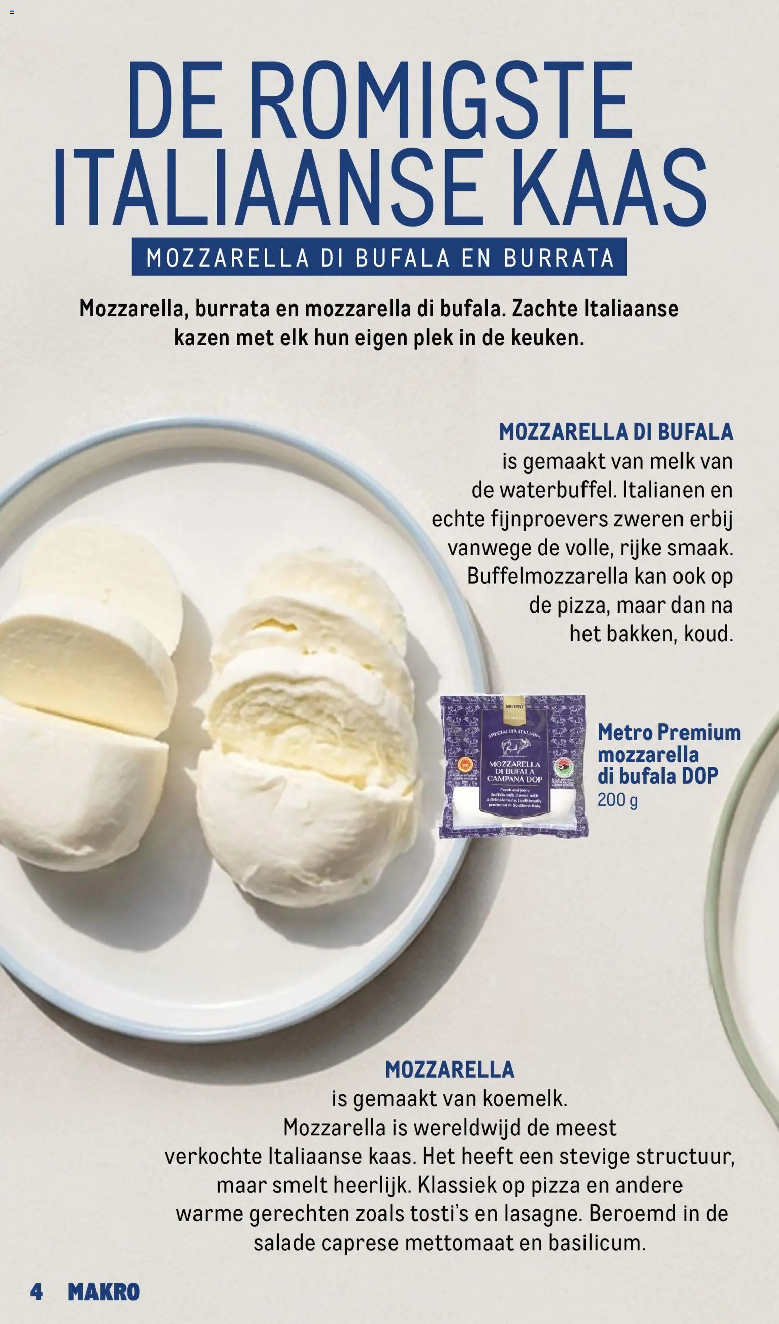 {H1} | Pagina: 4 | Producten: Melk, Kan, Salade, Mozzarella