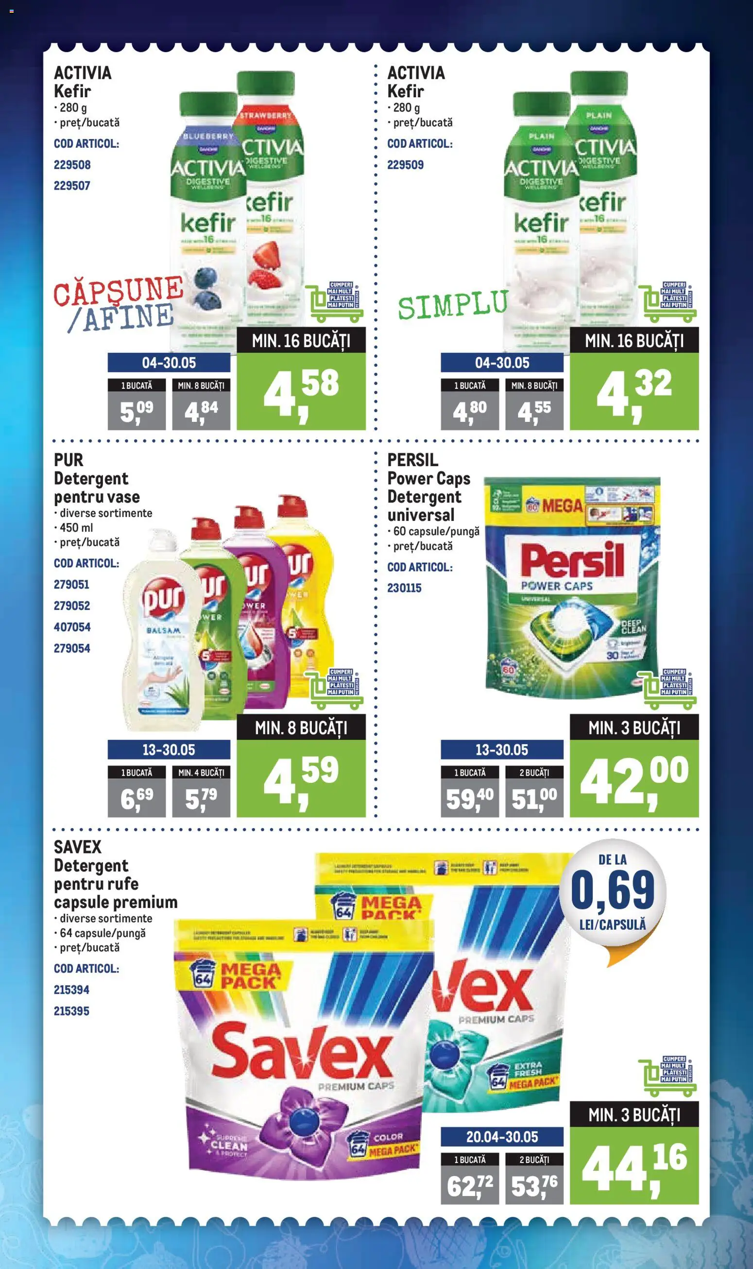 Noul catalog Metro – valabil de la 18.05.2026 | Pagină: 3 | Produse: Pomelo, Balsam, Kefir, Detergent