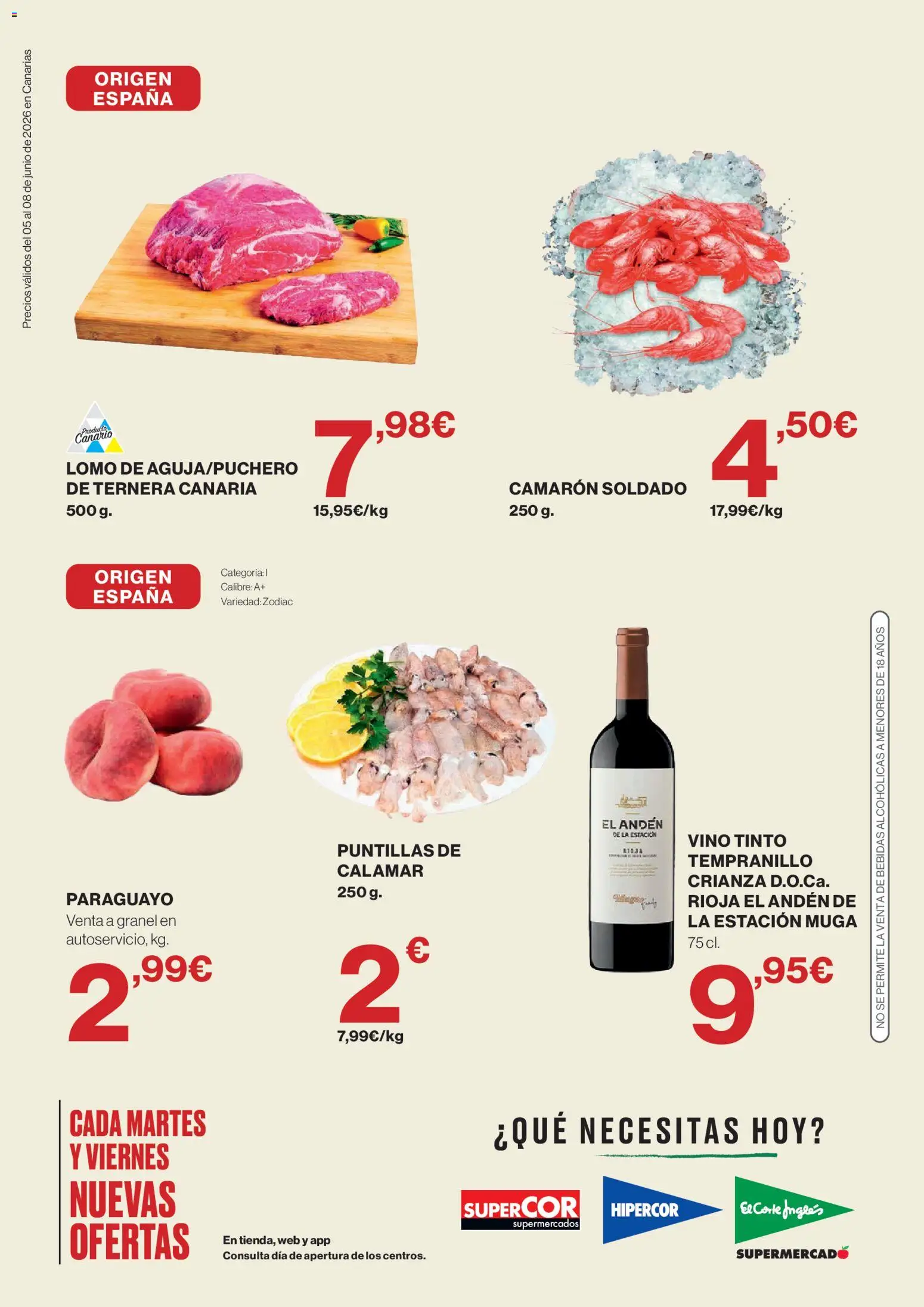 Supercor Canarias │ válido desde el 05.06.2026 | Página: 2 | Productos: Vino