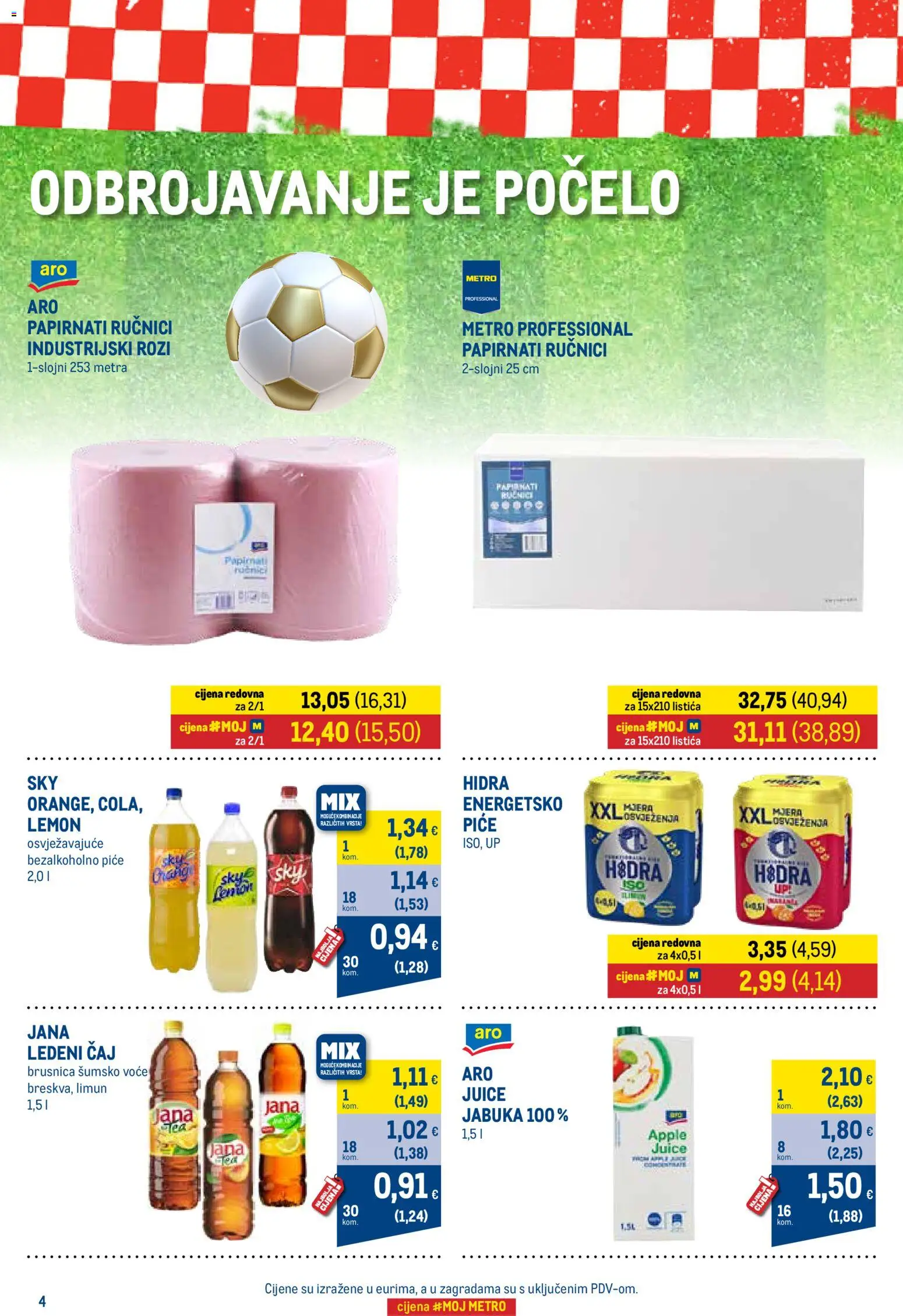 Metro katalog | vrijedi od 16.06.2026 | Stranica: 4 | Proizvodi: Voće, Limun, Brusnica, Jabuka