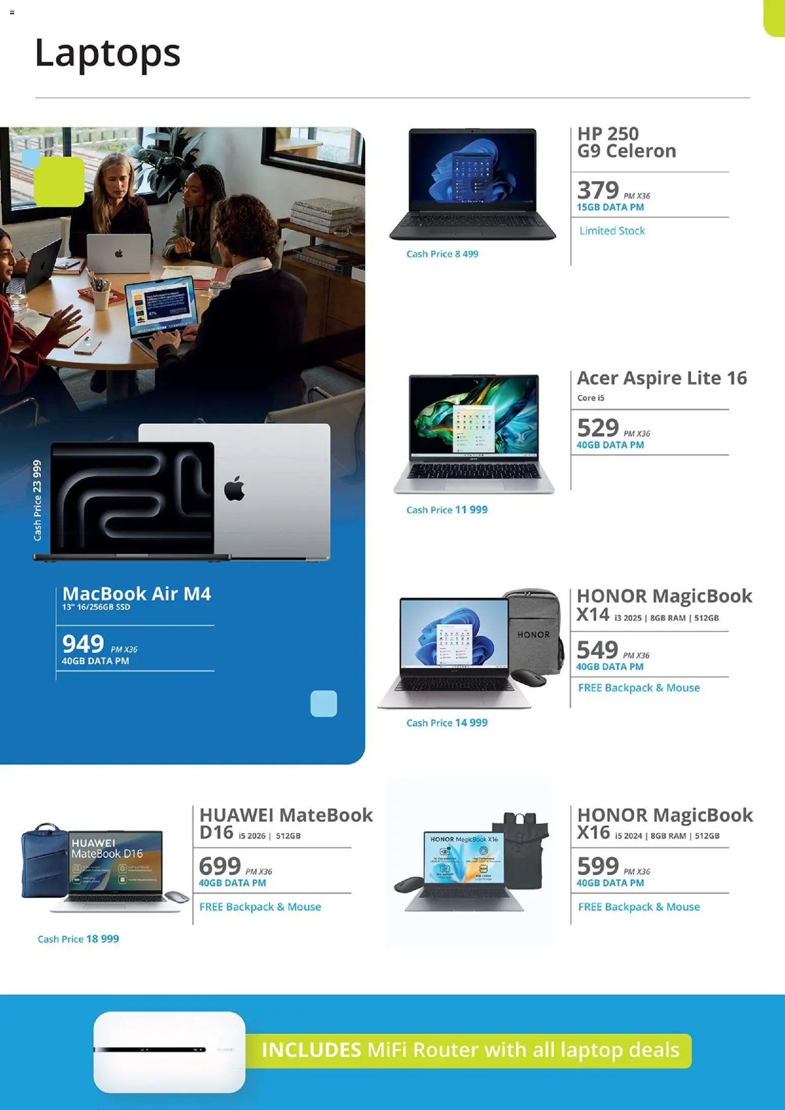 New Cellucity catalogue – valid from 06.03.2026 | Page: 36 | Products: Mouse, Backpack, Laptop, Stock