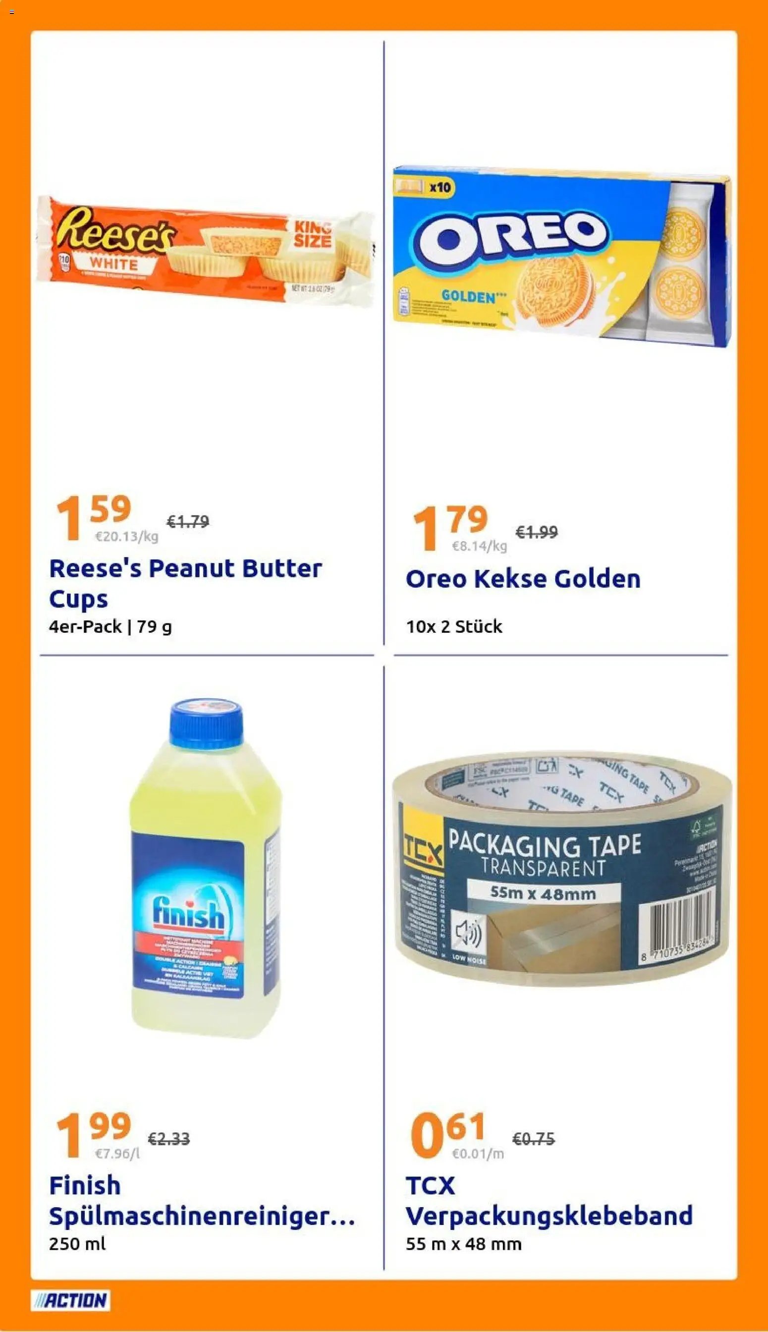 Action Prospekt – gültig ab 21.10.2026 | Seite: 30 | Produkte: Butter, Finish, Spülmaschinenreiniger, Kekse