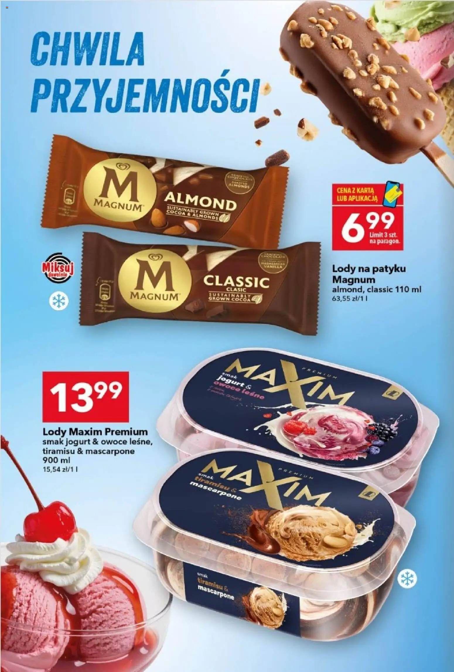 Lewiatan gazetka od 02.07.2026 | Strona: 6 | Produkty: Tiramisu, Lody na patyku, Lody, Owoce