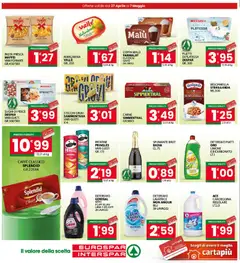 Anteprima del volantino Interspar volantino Sicilia valido a partire dal 27.04.2026 | Pagina: 22 | Prodotti: Pesce, Patatine, Bicarbonato, Pasta