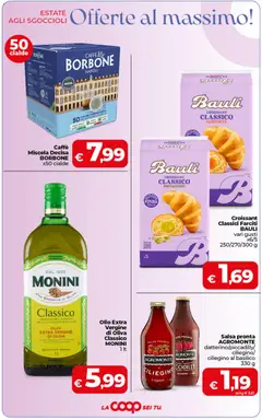 Anteprima del volantino COOP volantino Superstore Sicilia valido a partire dal 21/08/2026 | Pagina: 2 | Prodotti: Pistacchio, Basilico, Croissant, Cialde borbone