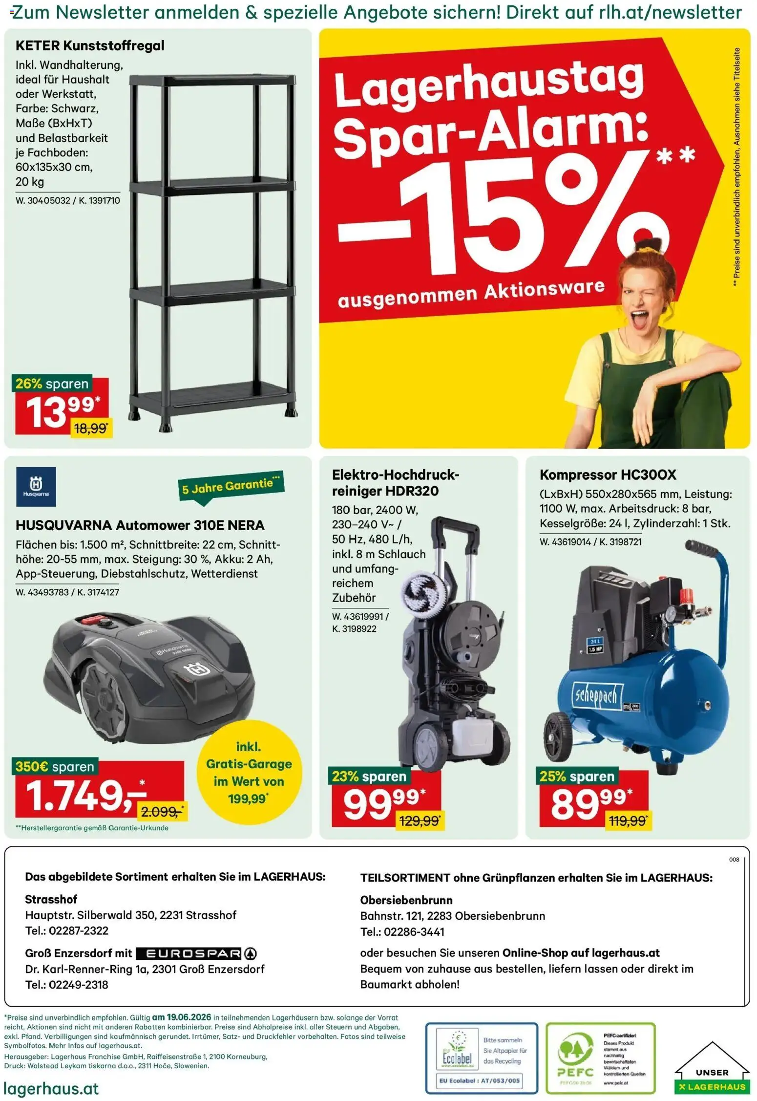 Lagerhaus Wochen Angebote gültig ab 19.06.2026 | Seite: 4