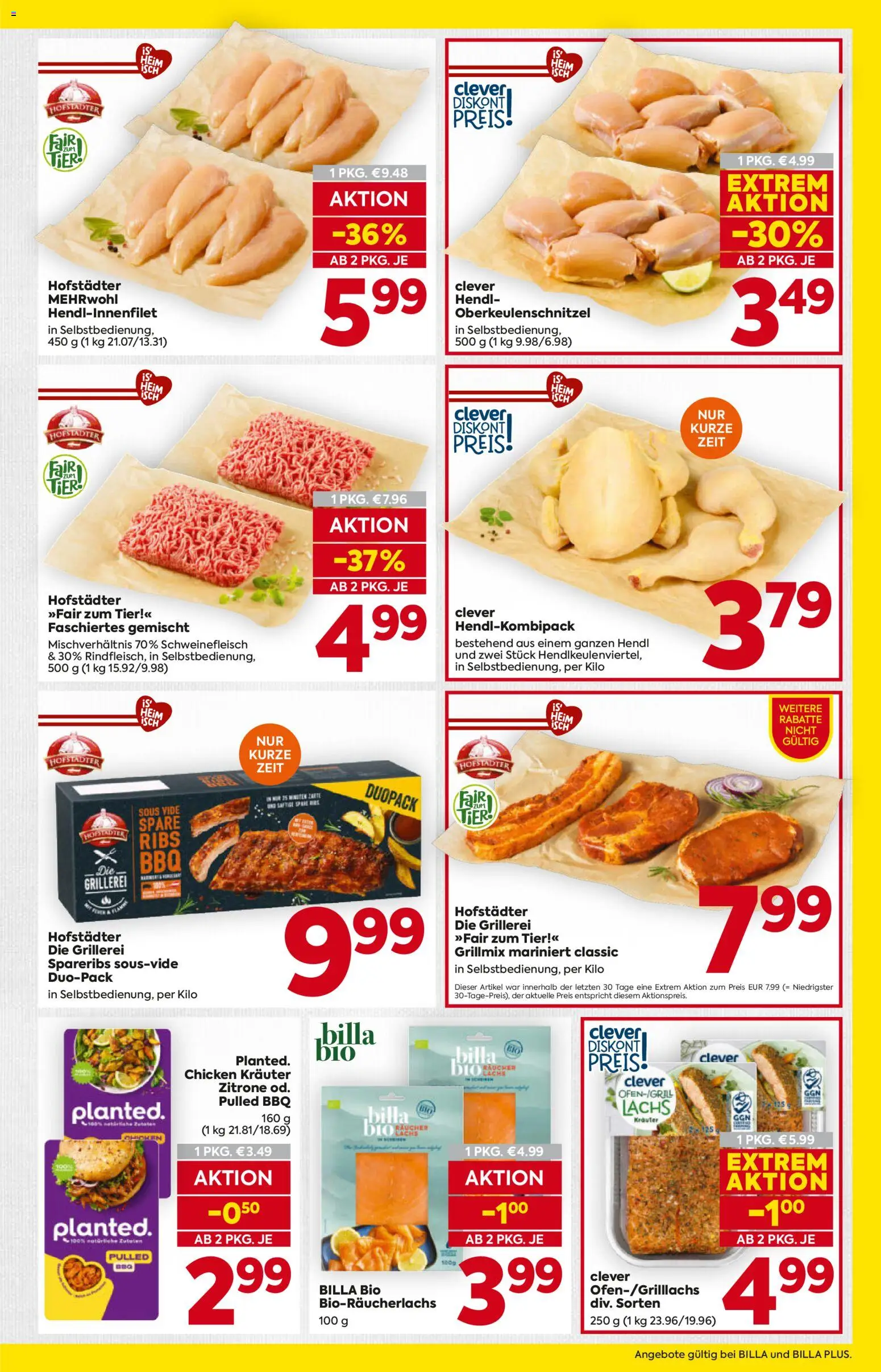 Billa - Flugblatt gültig ab 16.04.2026 | Seite: 5 | Produkte: Zitrone, Schweinefleisch