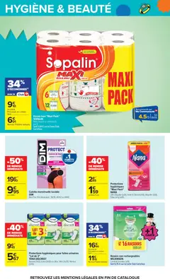 Carrefour - Prévisualisation de Carrefour catalogue valide à partir de 15/09/2026 | Page: 65 | Produits: Règle, Essuie-tout, Coton, Rouleau