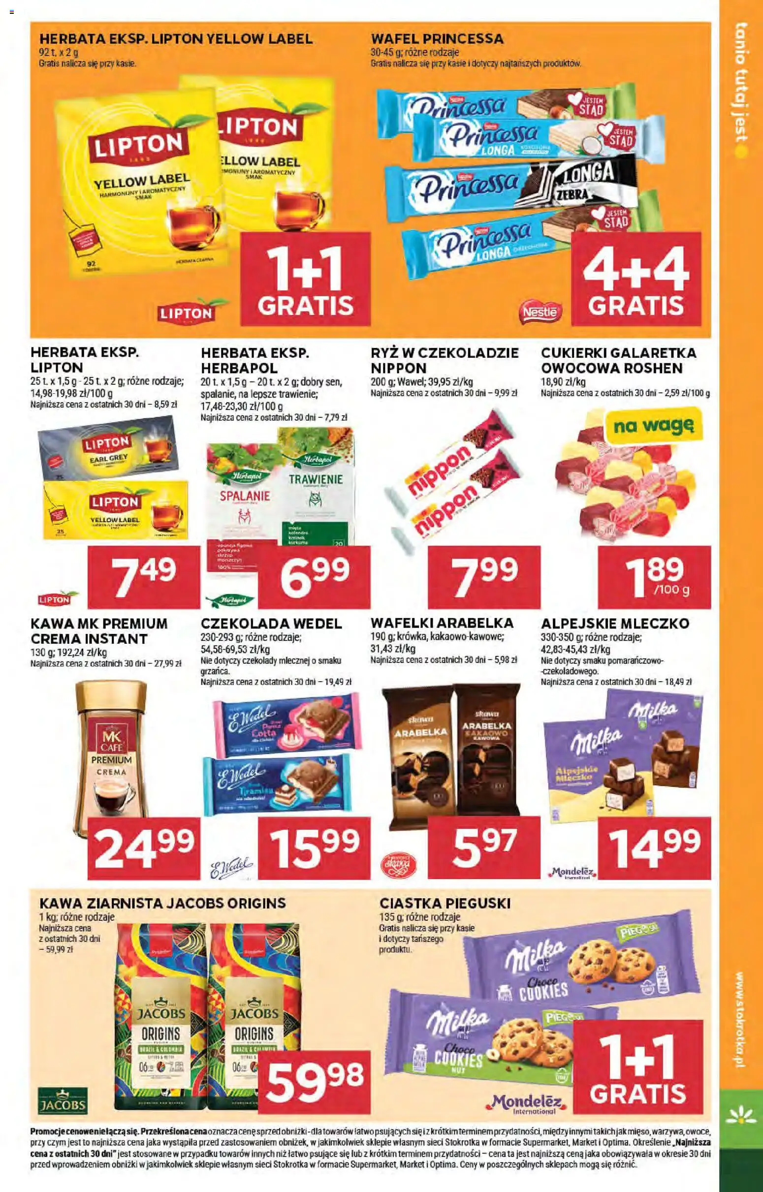 Stokrotka gazetka od 23.04.2026 | Strona: 27 | Produkty: Galaretka, Stokrotka, Wafelki, Cukierki