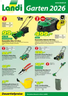 Landi ( Deaktivovane pre Letakomat )  Aktionen ab 07.01.2026 gültig | Seite: 36 | Produkte: Roboter, Ladegerät, Rasenmäher