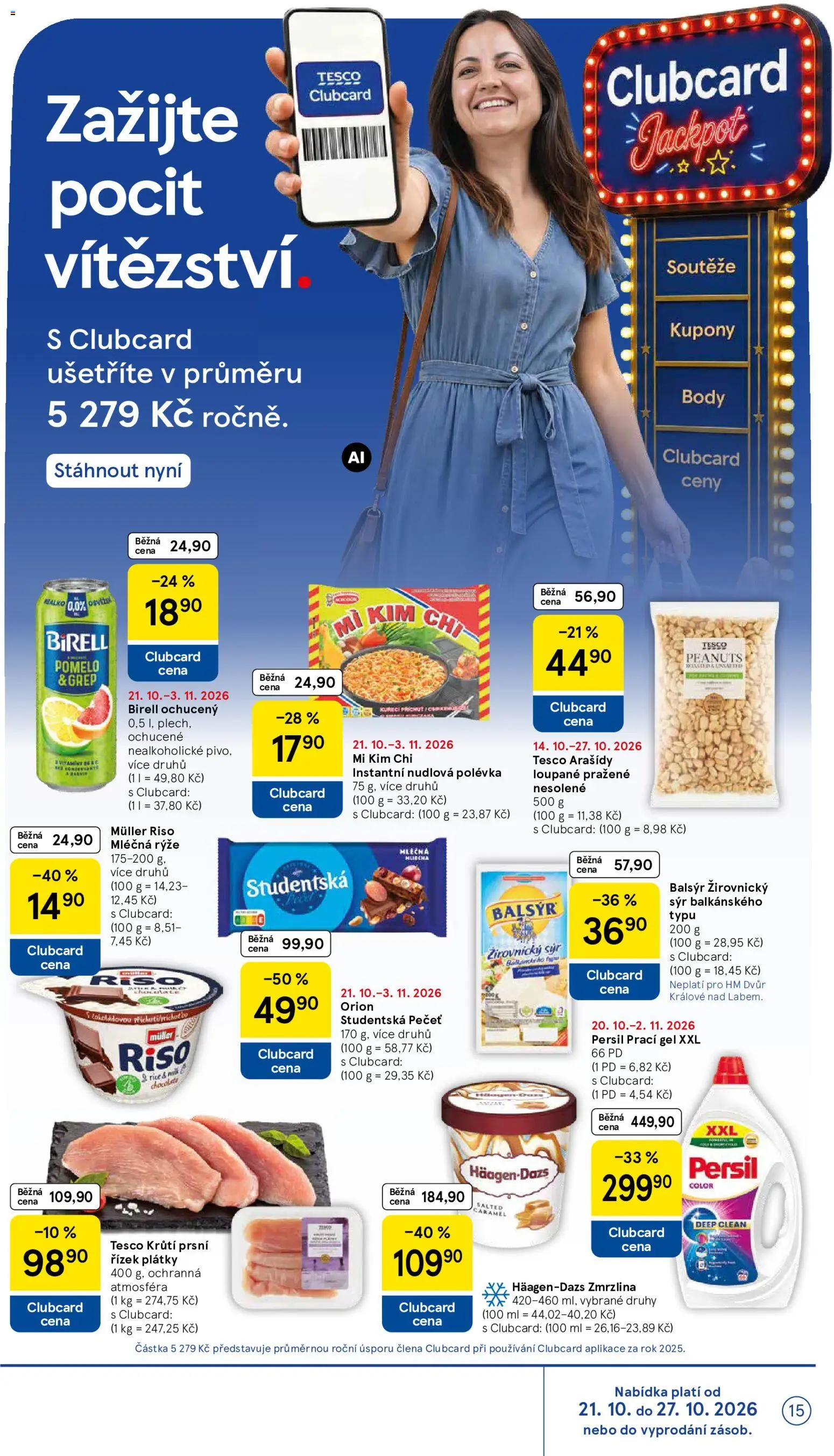 Tesco leták - Hypermarket od 21.10.2026 | Strana: 15