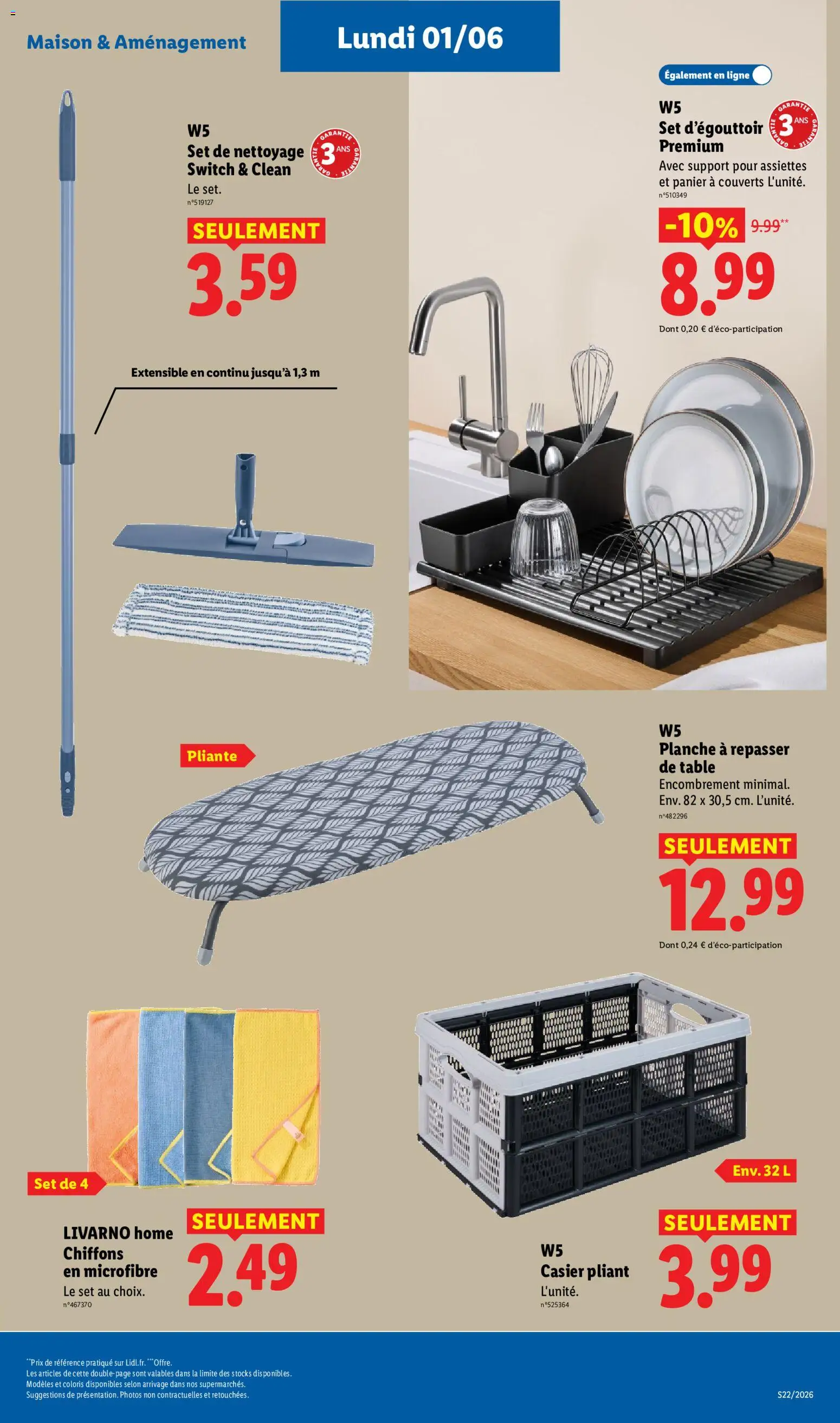 {H1} | Page: 55 | Produits: Table, Panier