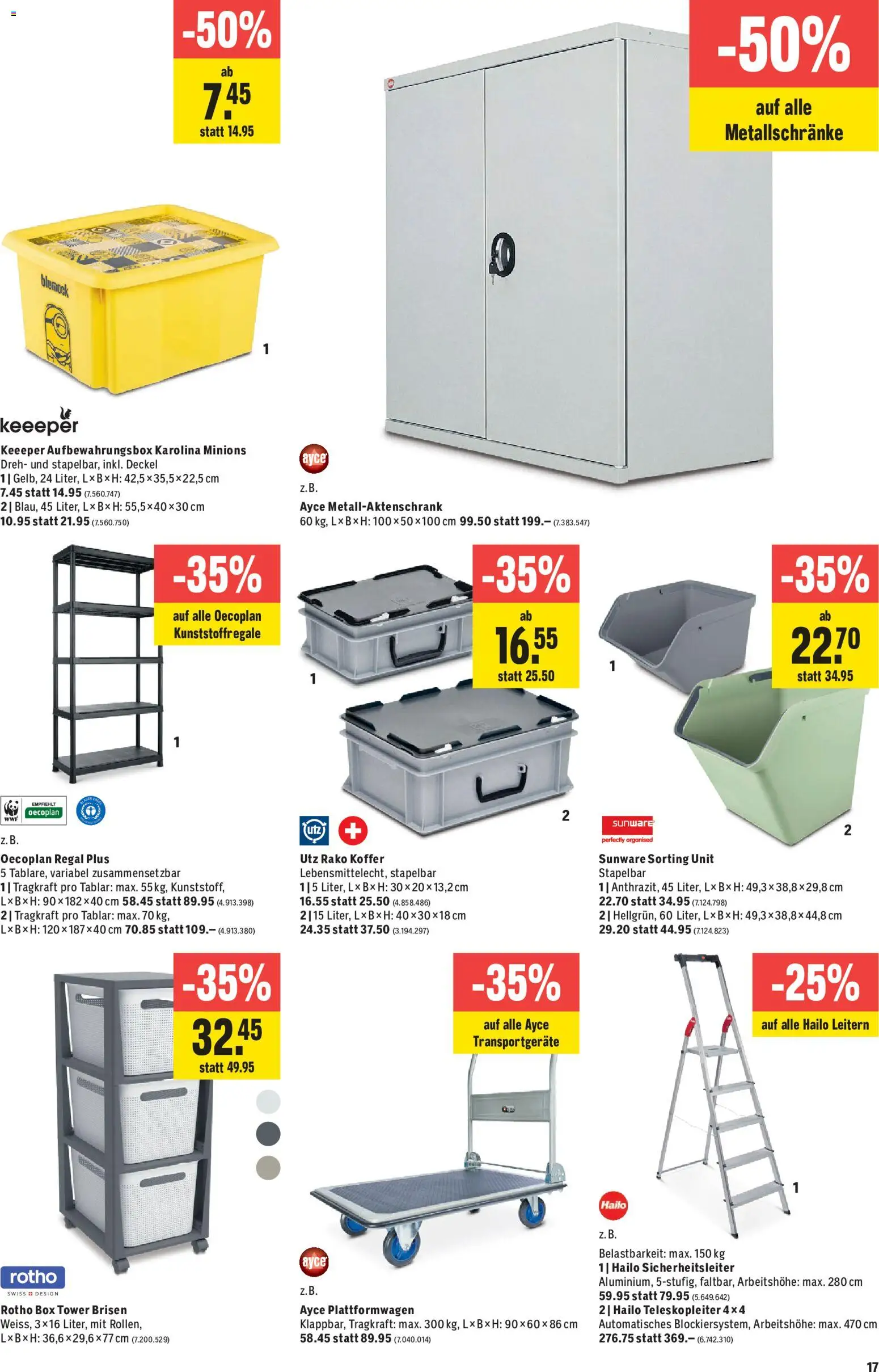 Jumbo aktionen – gültig ab 13.08.2026 | Seite: 17 | Produkte: Regal, Box, Deckel, Koffer